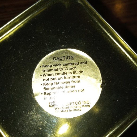 CANDLE Winter scene NEW 3.25" - Picture 8 of 10